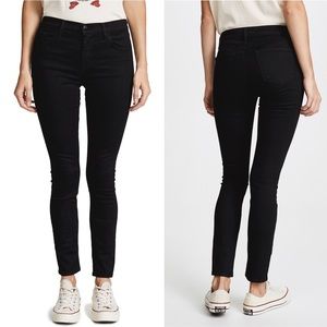 J Brand 811 Mid-Rise Skinny Jeans in Shadow - 26